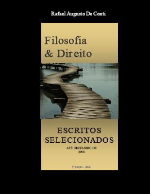 E-Book - Escritos Selecionados at&eacute; dezembro de 2008
